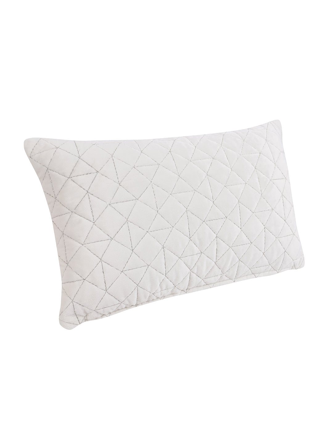 Copy of Off White Set of 2 Velvet Rectangle Cushion Covers